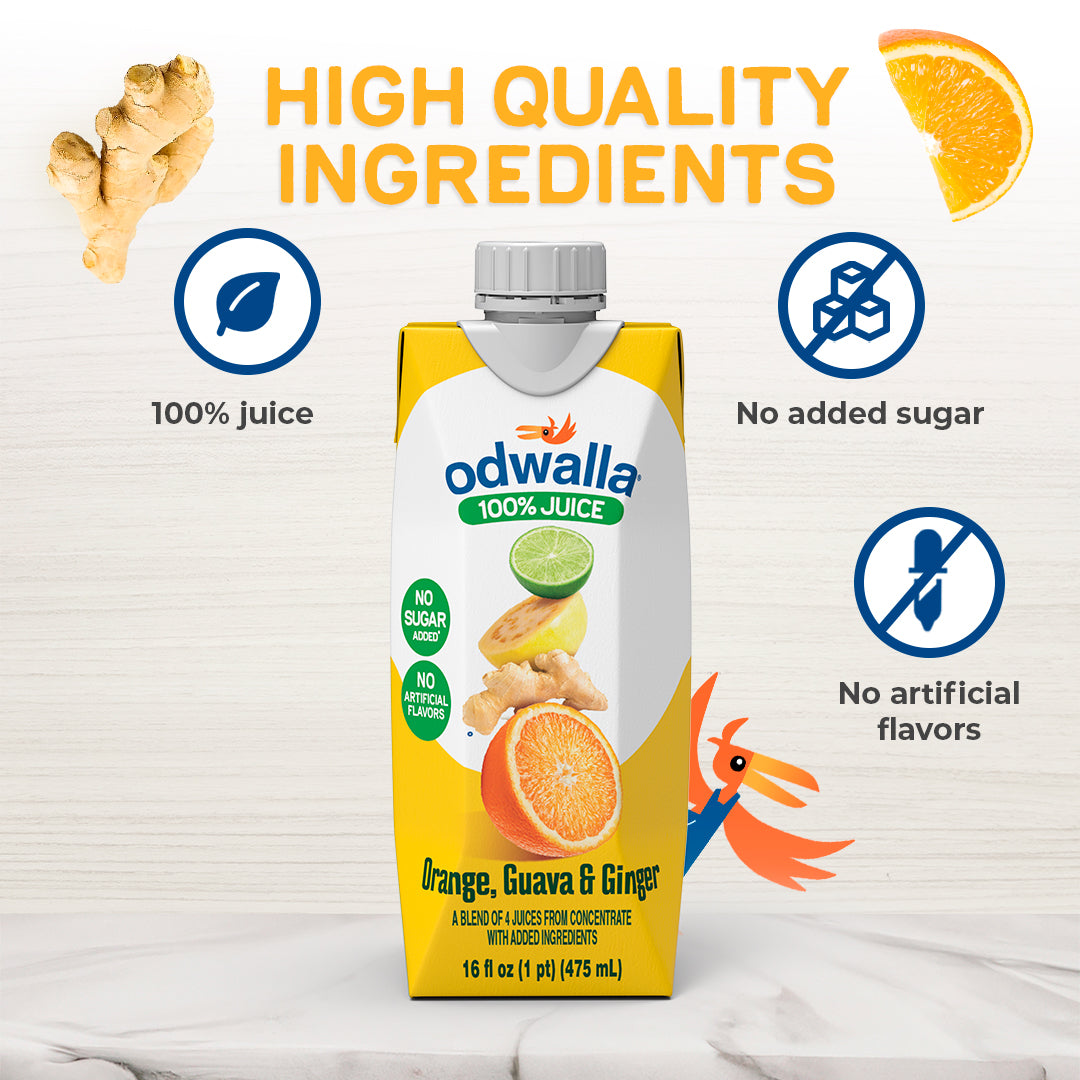 Orange, Guava & Ginger Juice