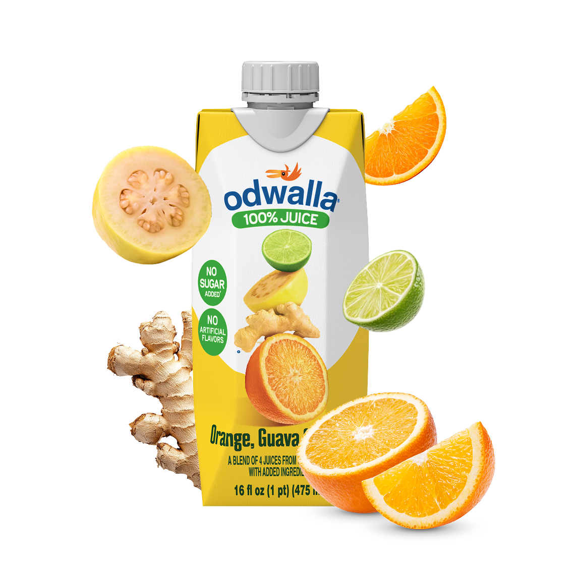 Orange, Guava & Ginger Juice